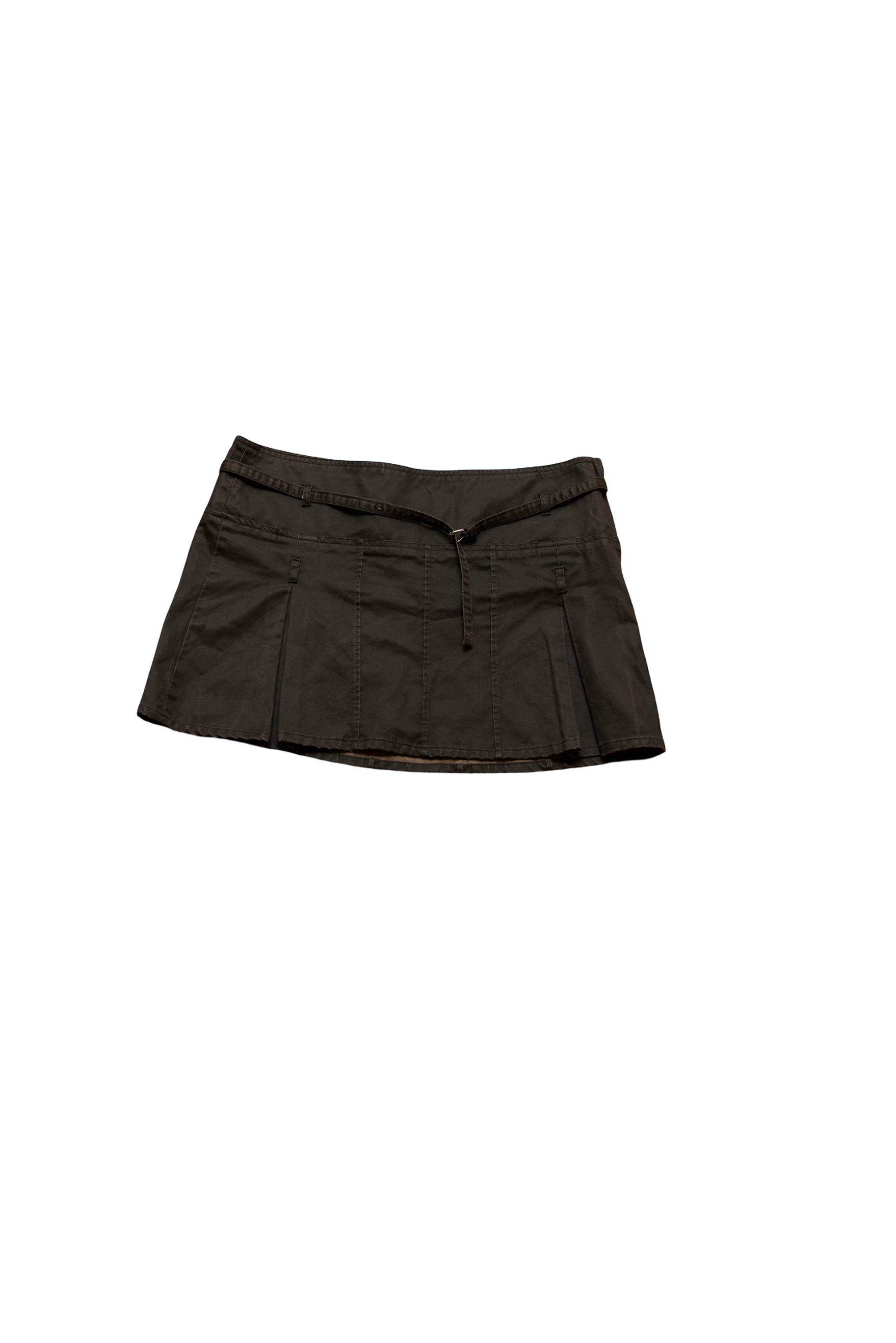 The Roamers Black Utility Mini Skirt
