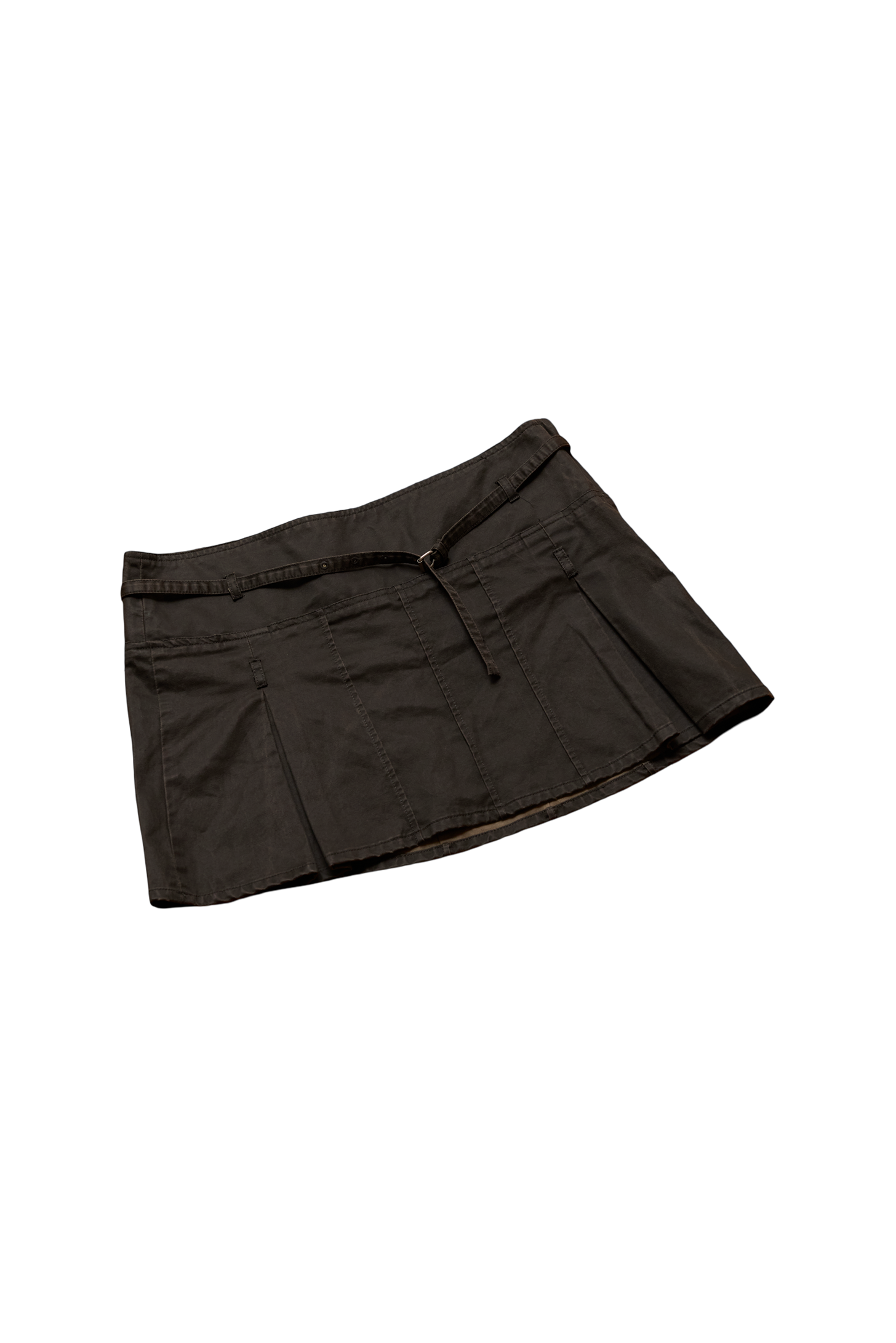 The Roamers Black Utility Mini Skirt