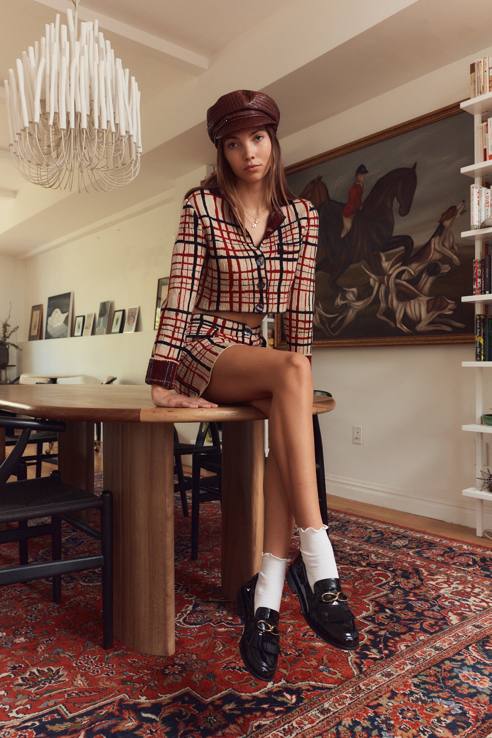 The Thinkers Fringe Loafers